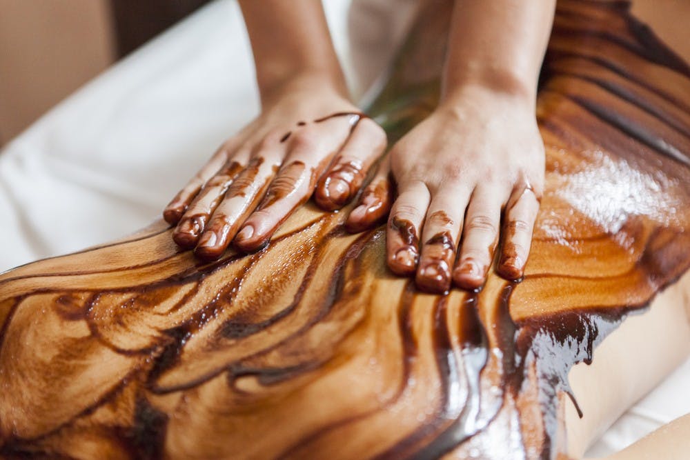 San Valentino con del cioccolato.