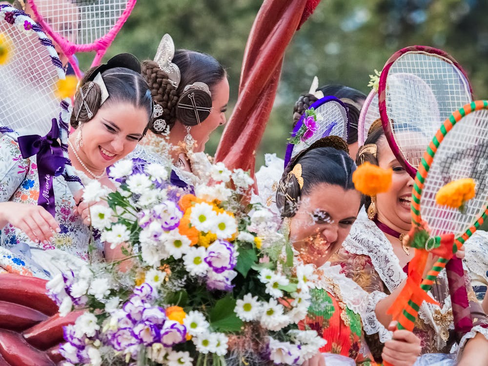 FESTIVAL DEI FIORI VALENCIA BATTAGLIA DEI FIORI