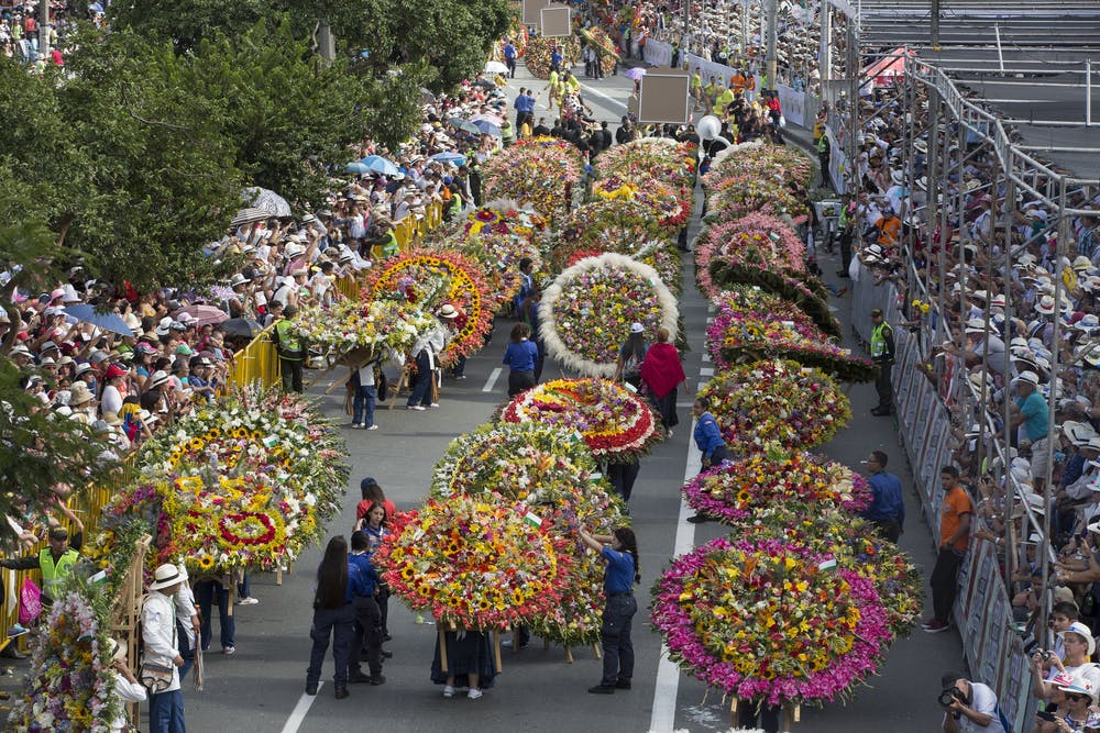 FESTIVAL DEI FIORI MEDELLIN COLOMBIA