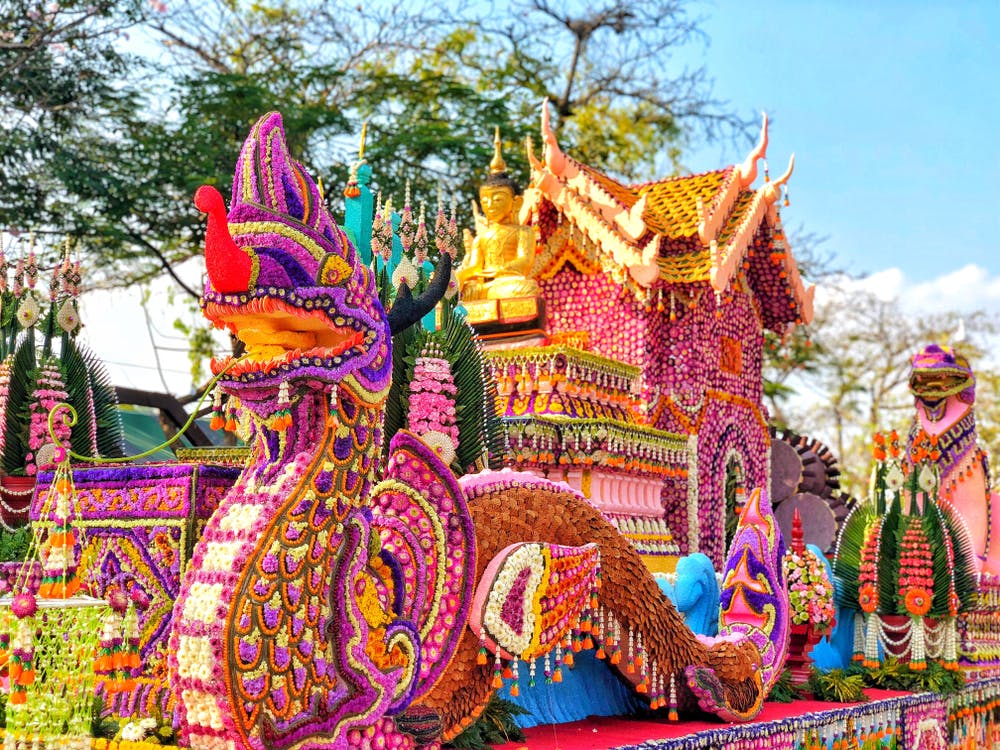 FESTIVAL DEI FIORI CHIANG MAI - TAILANDIA