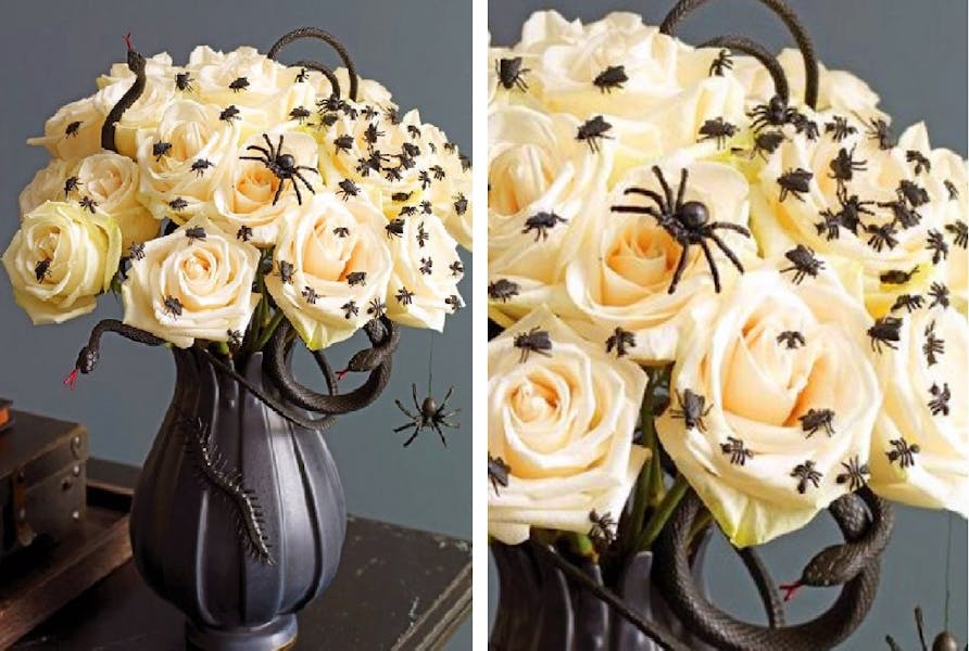 Halloween e Fiori: 5 decorazioni da brivido!