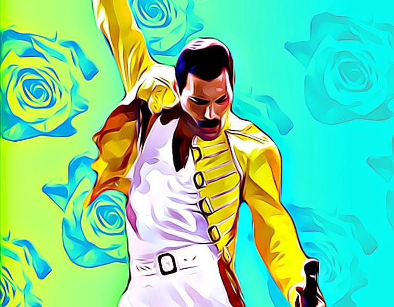 Rose: la storia di quella dedicata a Freddie Mercury