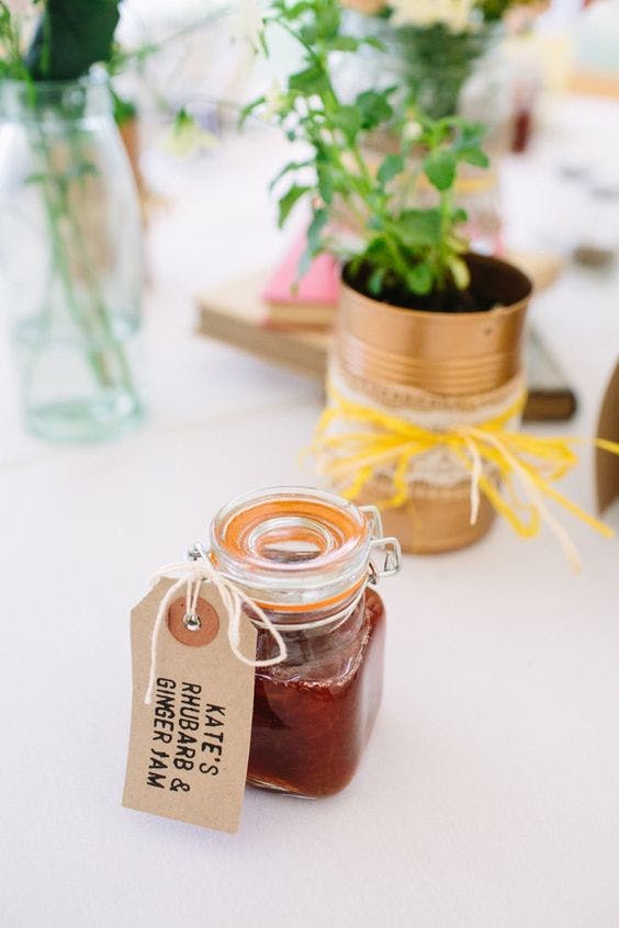 jar of homemade jam