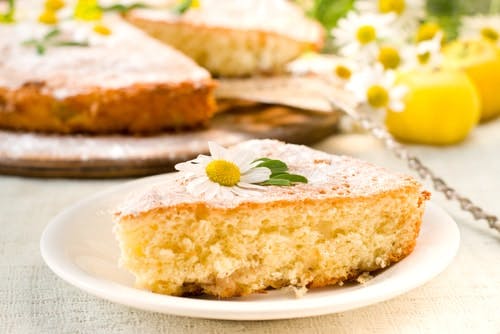 Chamomile cake