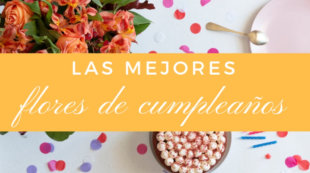 Flores de cumpleaños: acierta con estos consejos