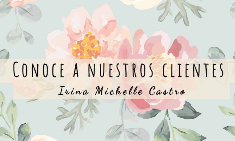 “Las flores transmiten alegría y tranquilidad”