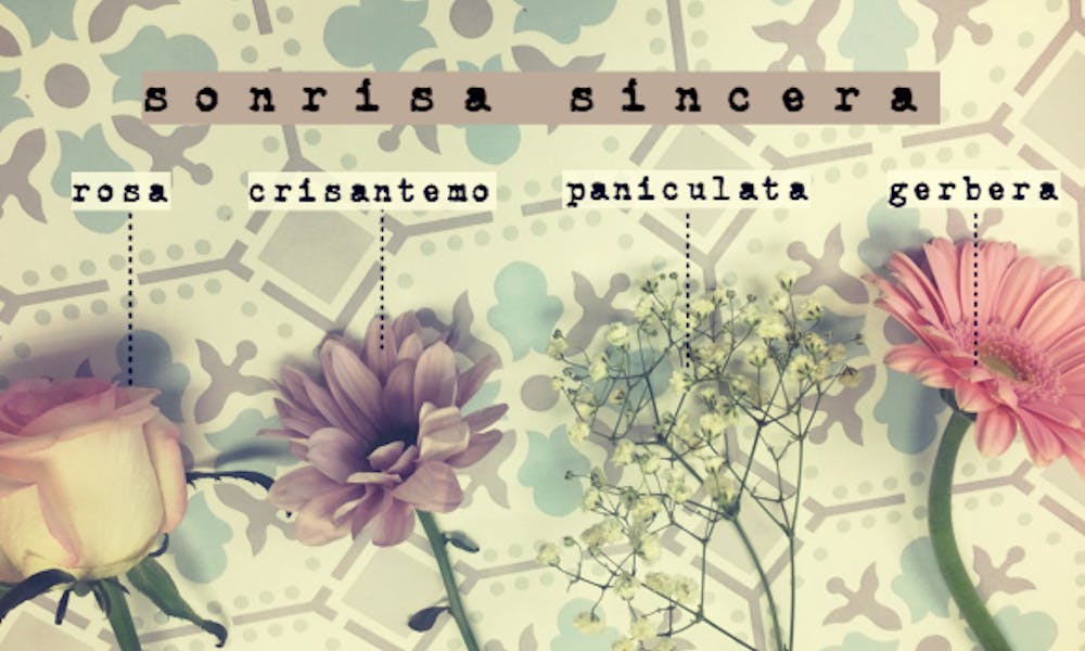 Sonrisa sincera, nuestro nuevo ramo