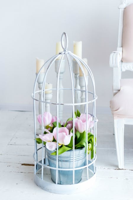 Decoración con tulipanes: tres ideas originales