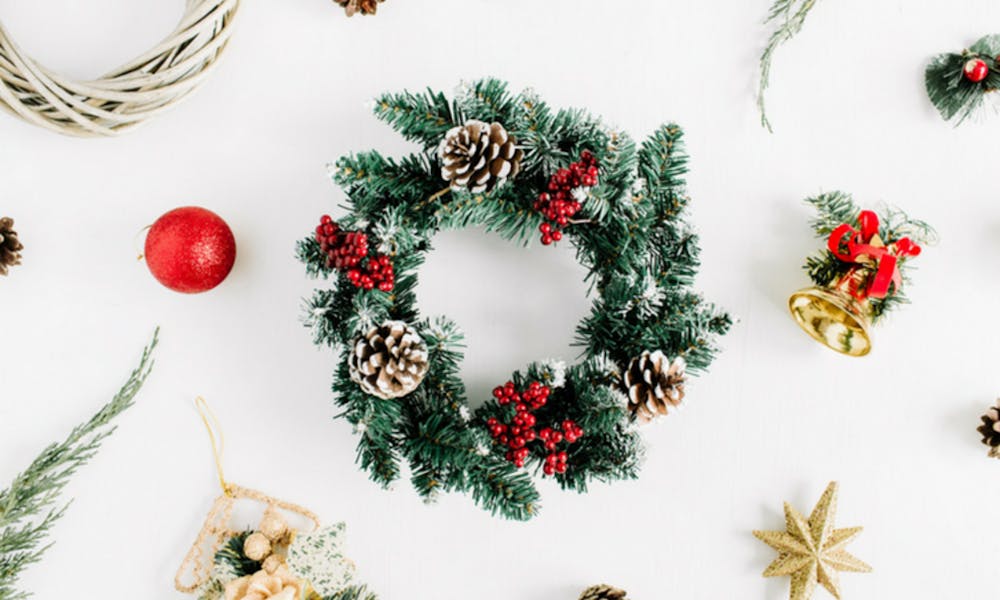 7 coronas de Navidad DIY para tu puerta