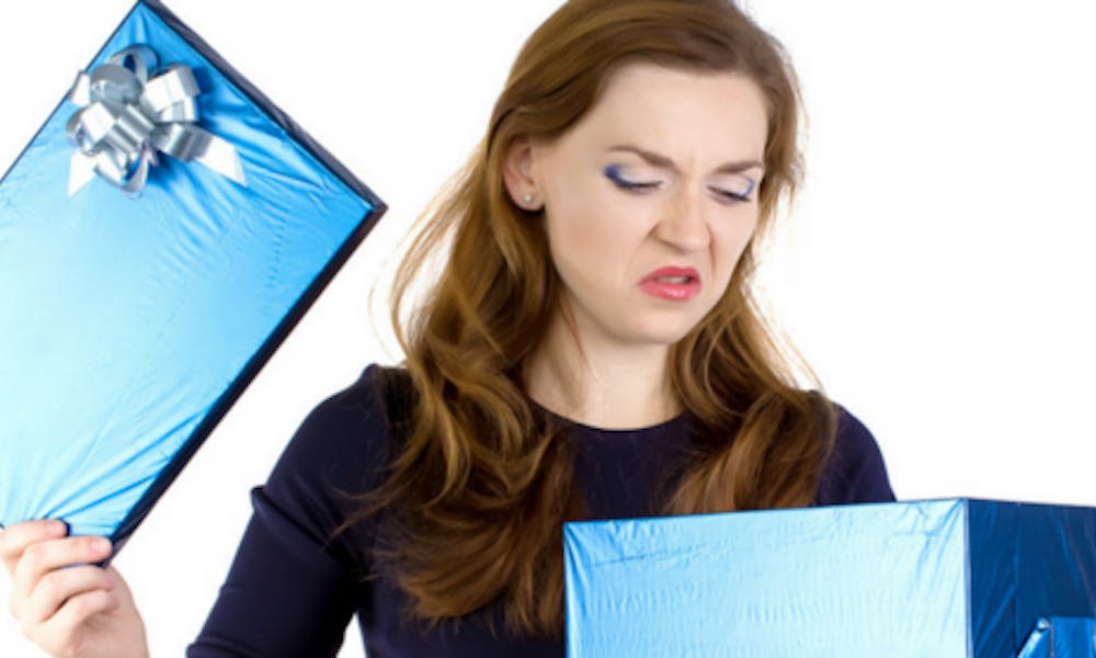 7 regalos horribles que seguramente has recibido