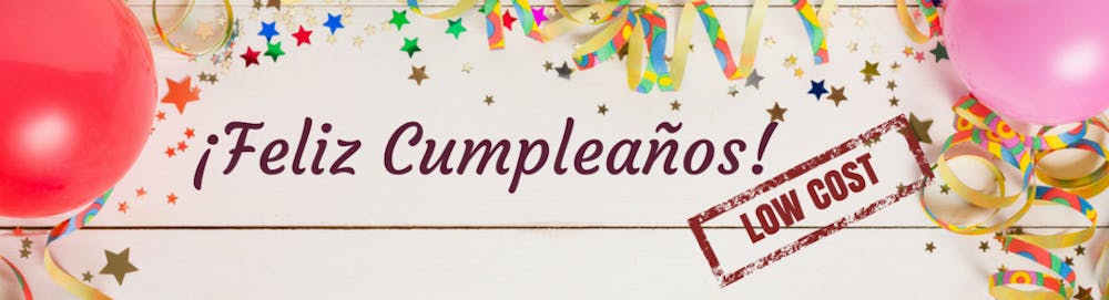 Cómo organizar una fiesta de cumpleaños low-cost