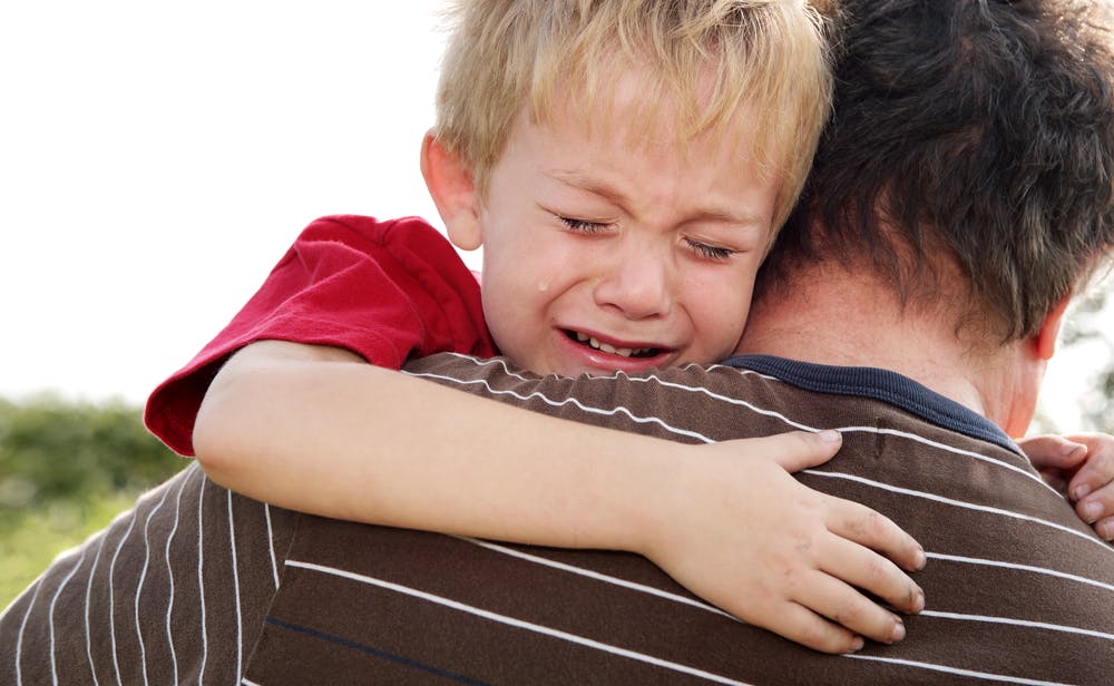 Niño llorando