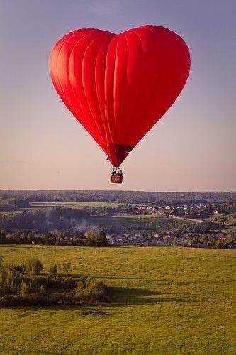 Corazón globo