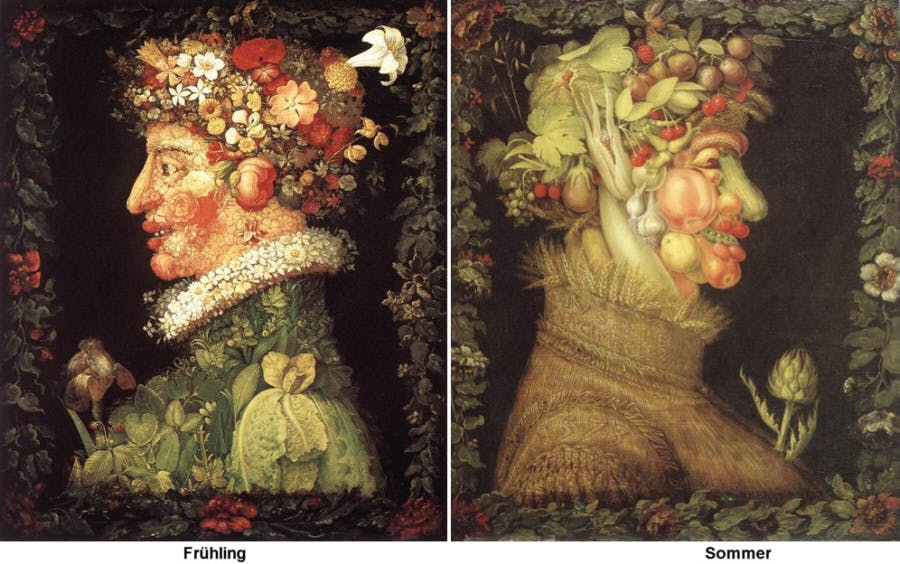 Image result for Giuseppe Arcimboldo Jahreszeiten