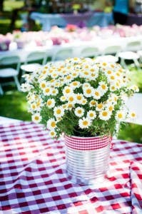 Blumen für ein Sommerfest