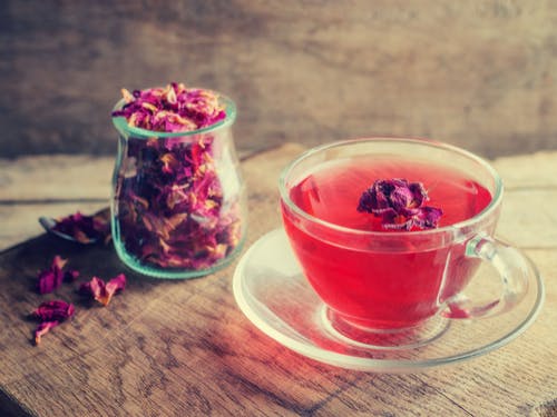 overseas flower delivery rose tea