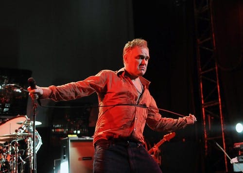 Morrissey singing