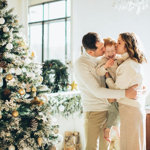 Ideas creativas para decorar con flores esta navidad