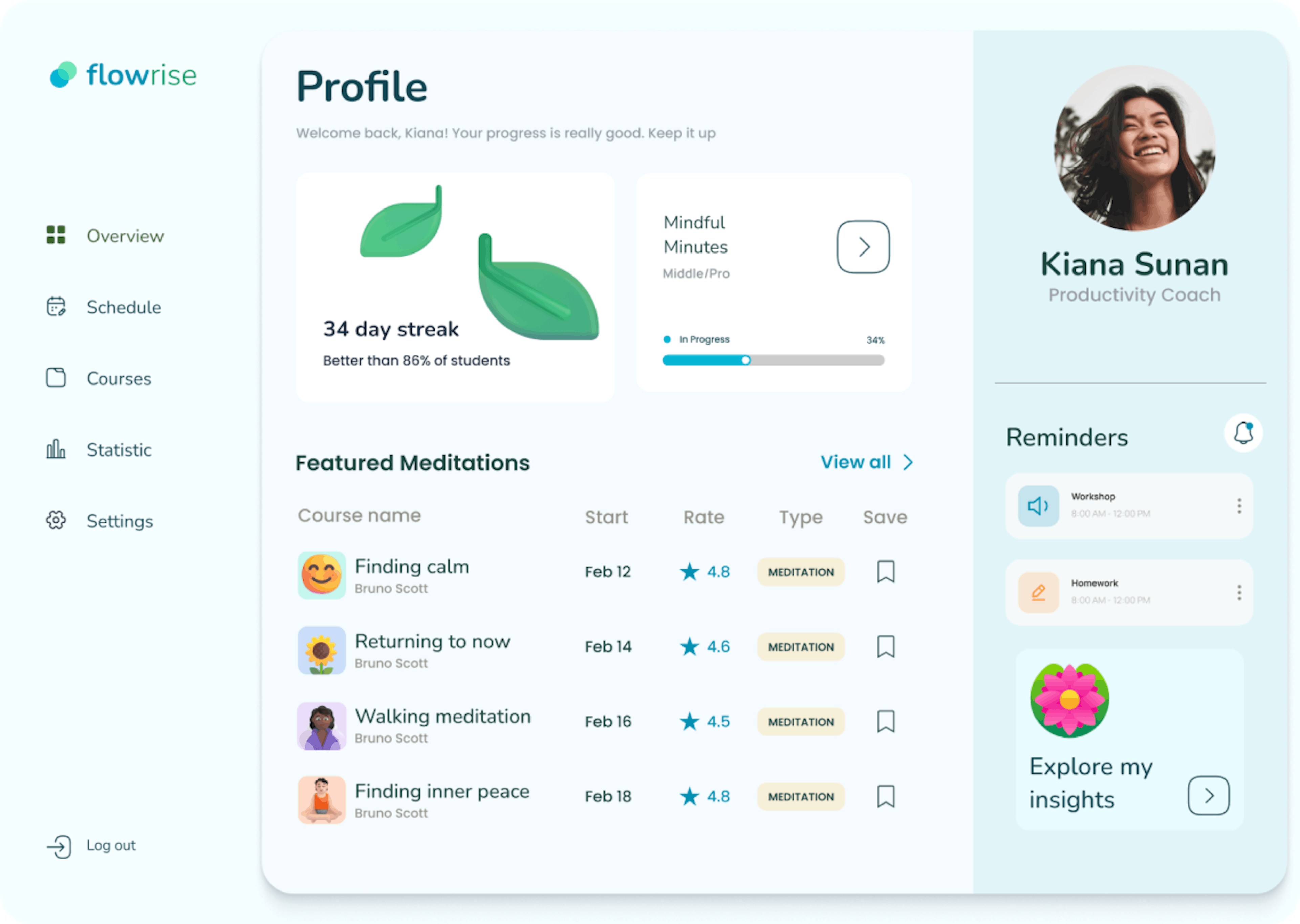 Flowrise Dashboard