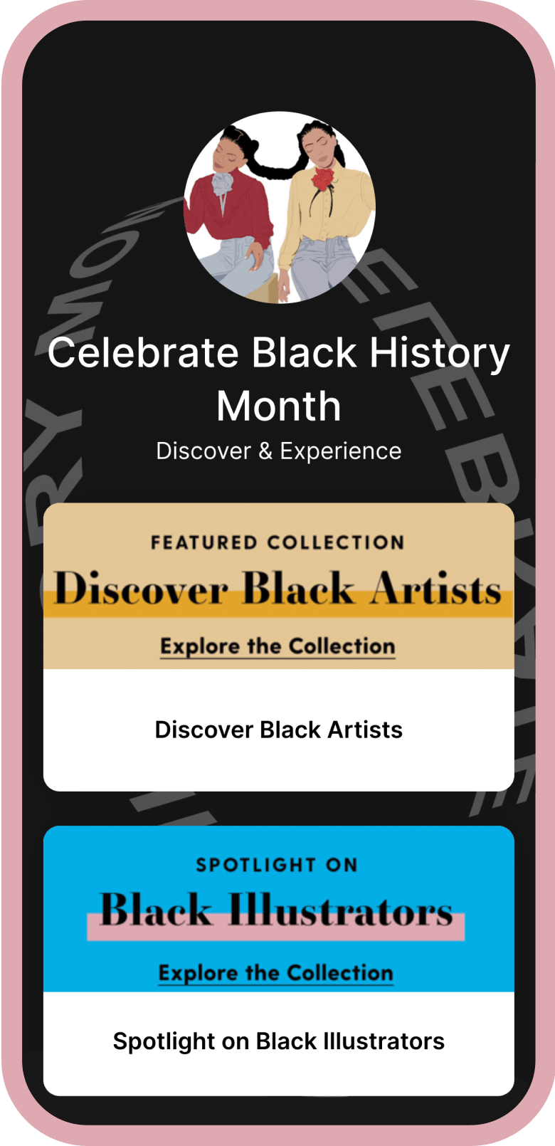 Mobile preview of blackhistorymonth Flowpage