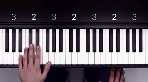 how to play latch on piano