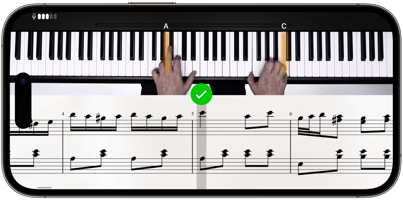 Round throne chop Online Piano Lessons | Step-by-Step Courses and Tutorials | flowkey