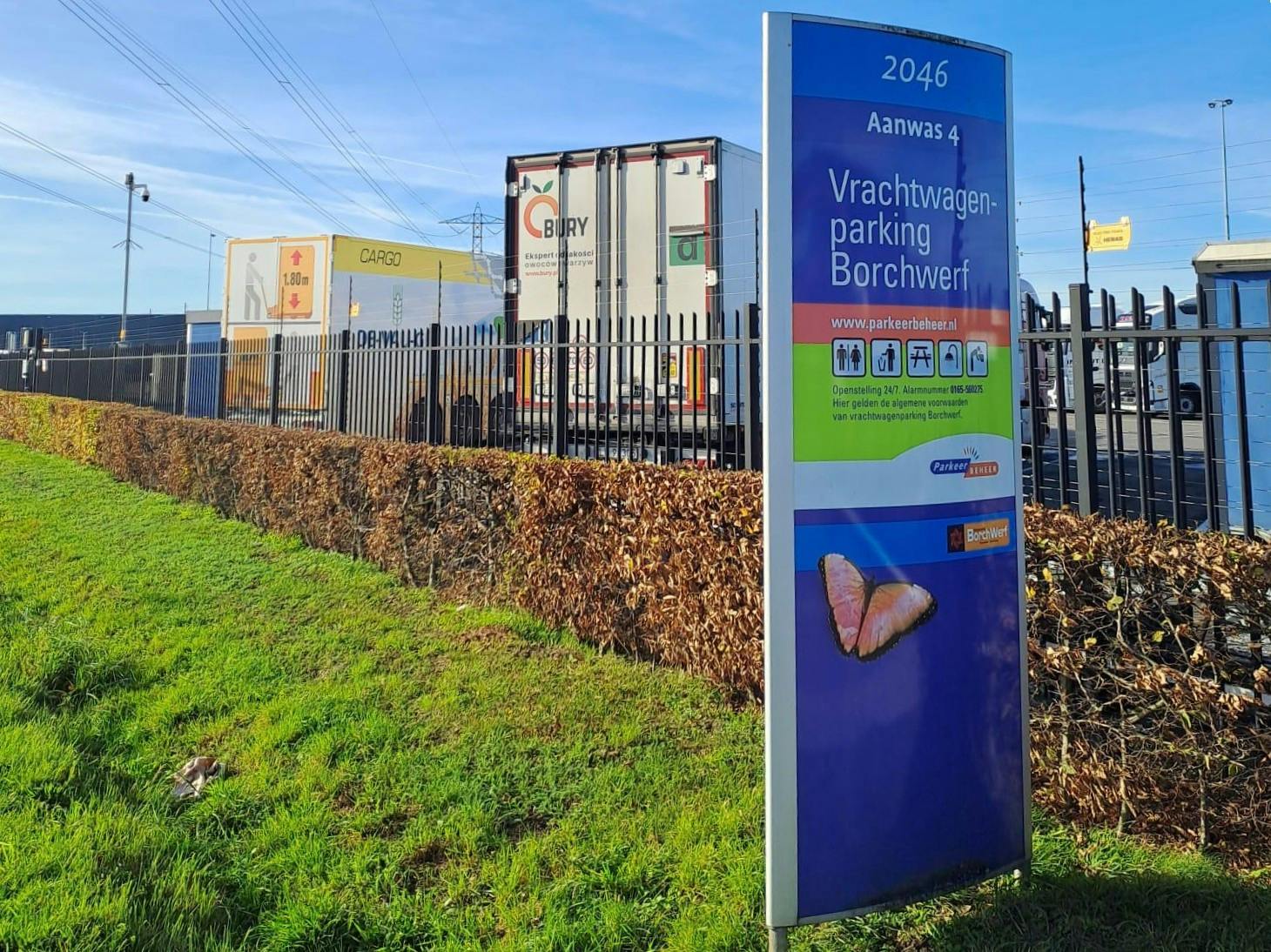 Vrachtwagenparking Borchwerf