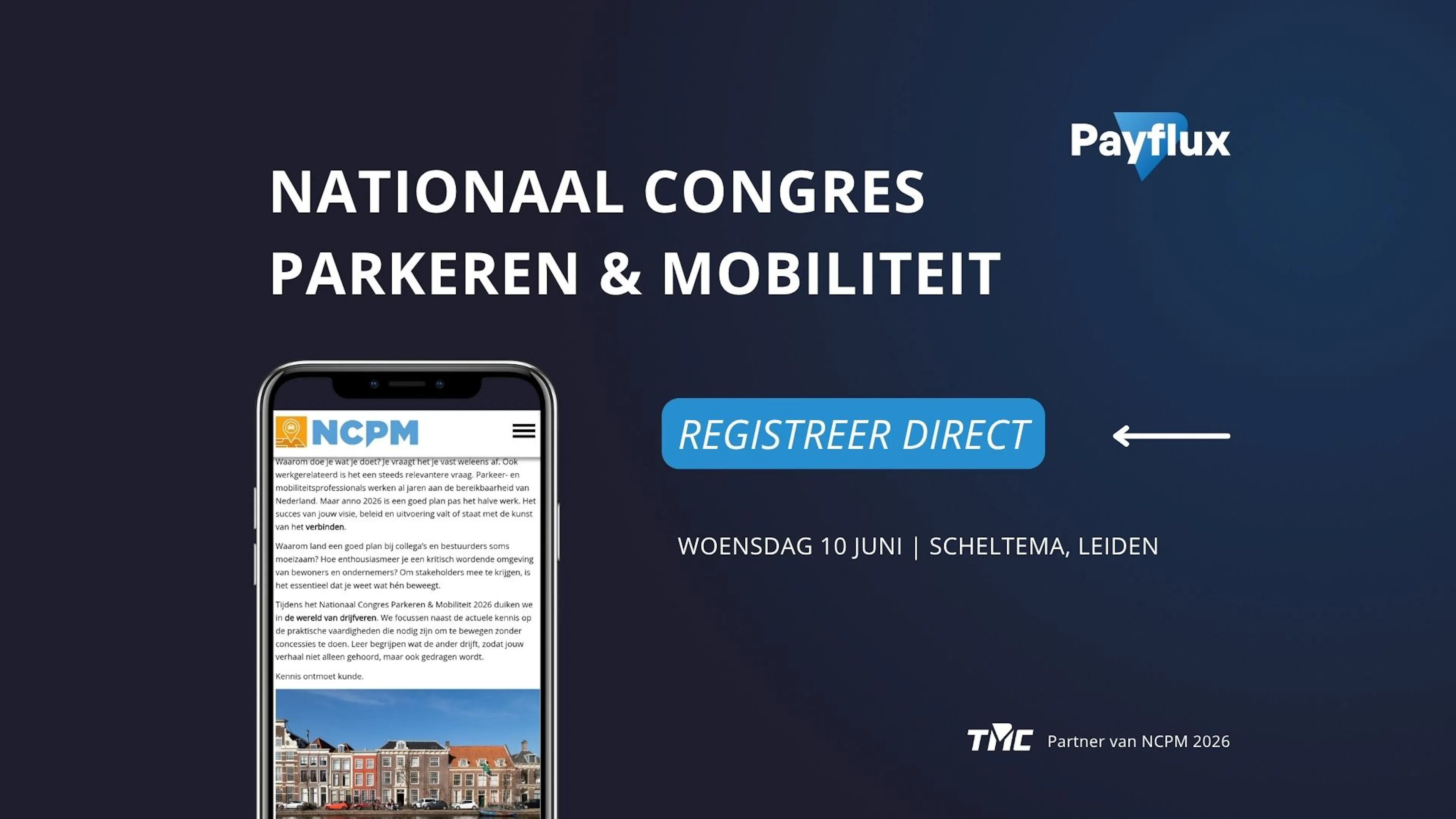 Payflux aanwezig tijdens NCPM 2026