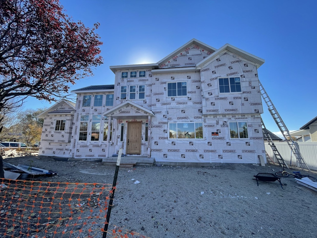 Full siding installation