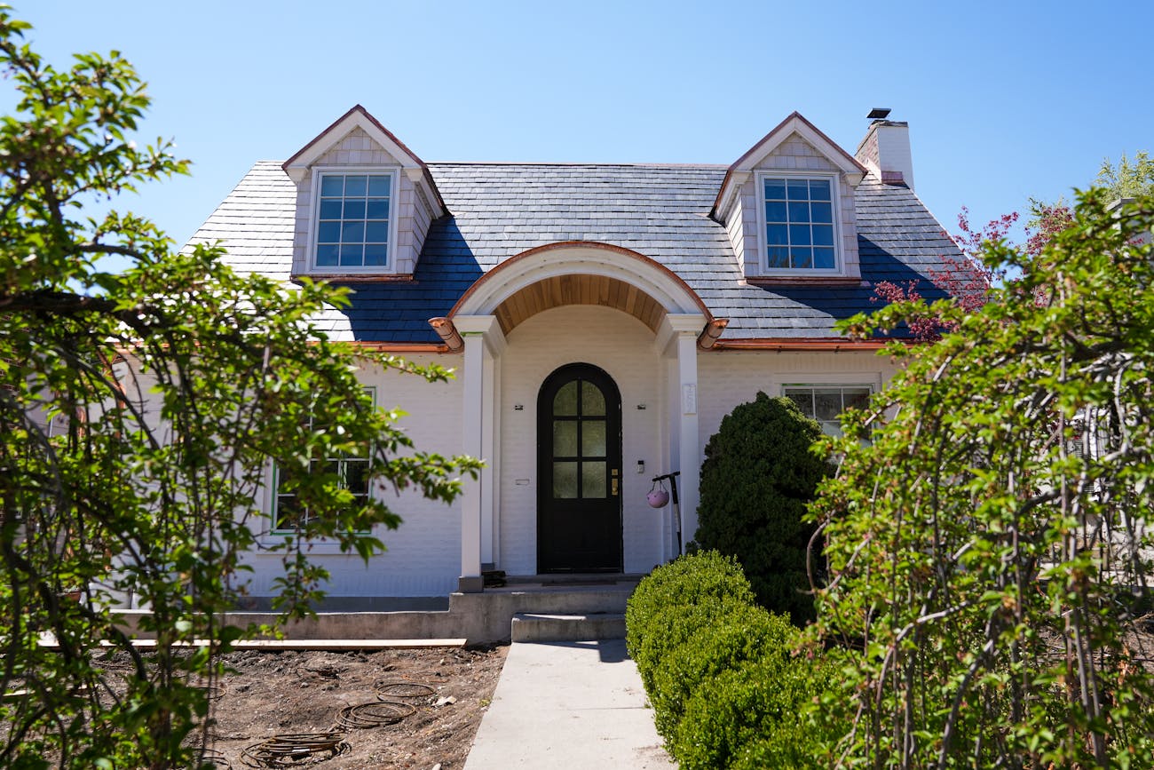 Full exterior roof replacement in progress