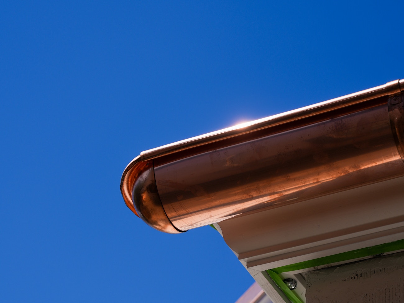 End of a new gutter system install