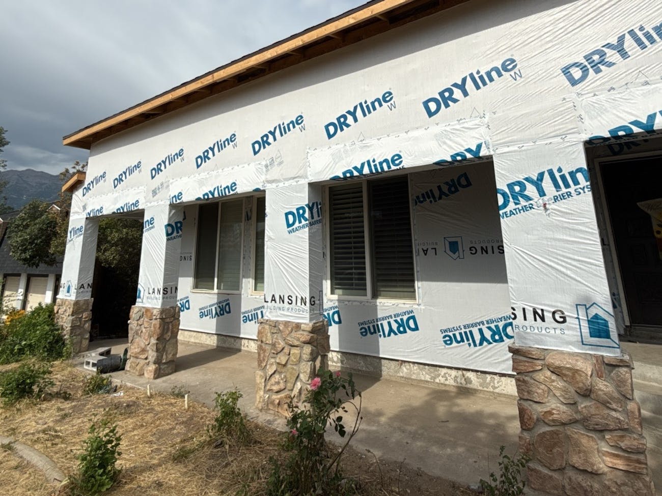 Siding preparation work