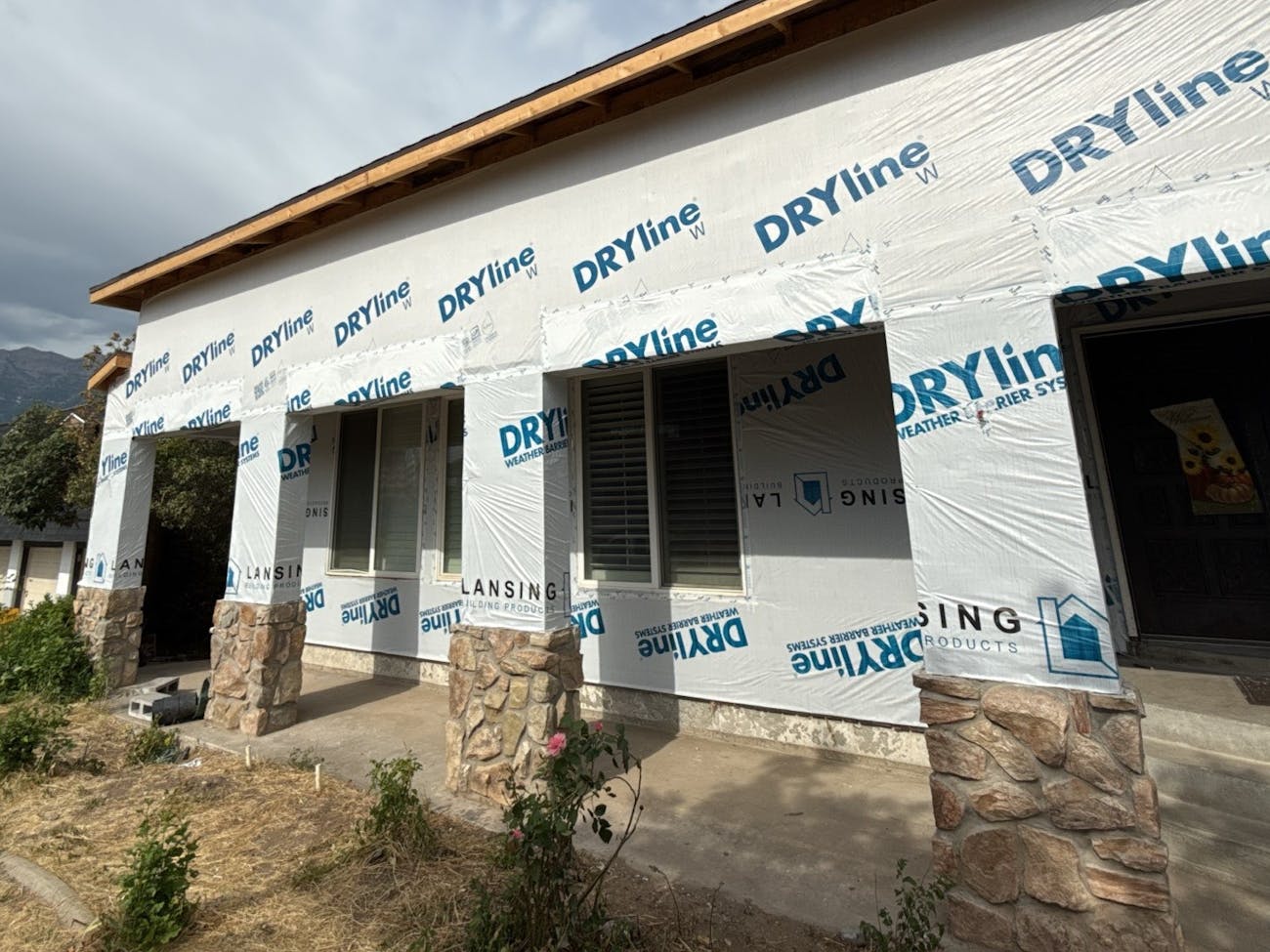 Siding preparation work