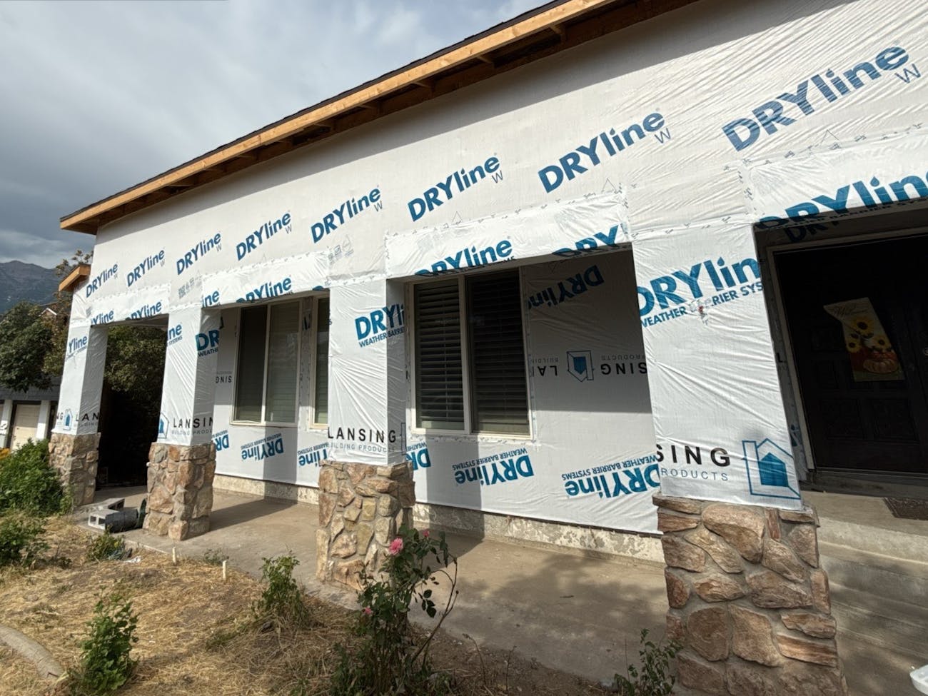 Siding preparation work