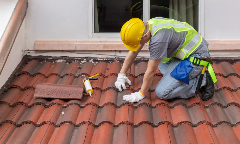 tile roofing repair 2