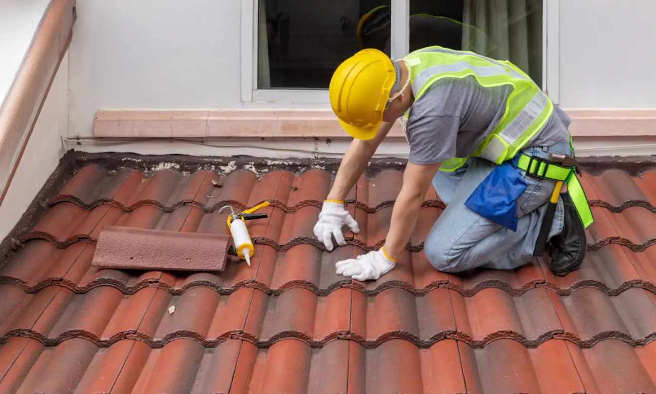 tile roofing repair 2