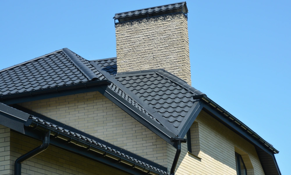 gutter replacement work