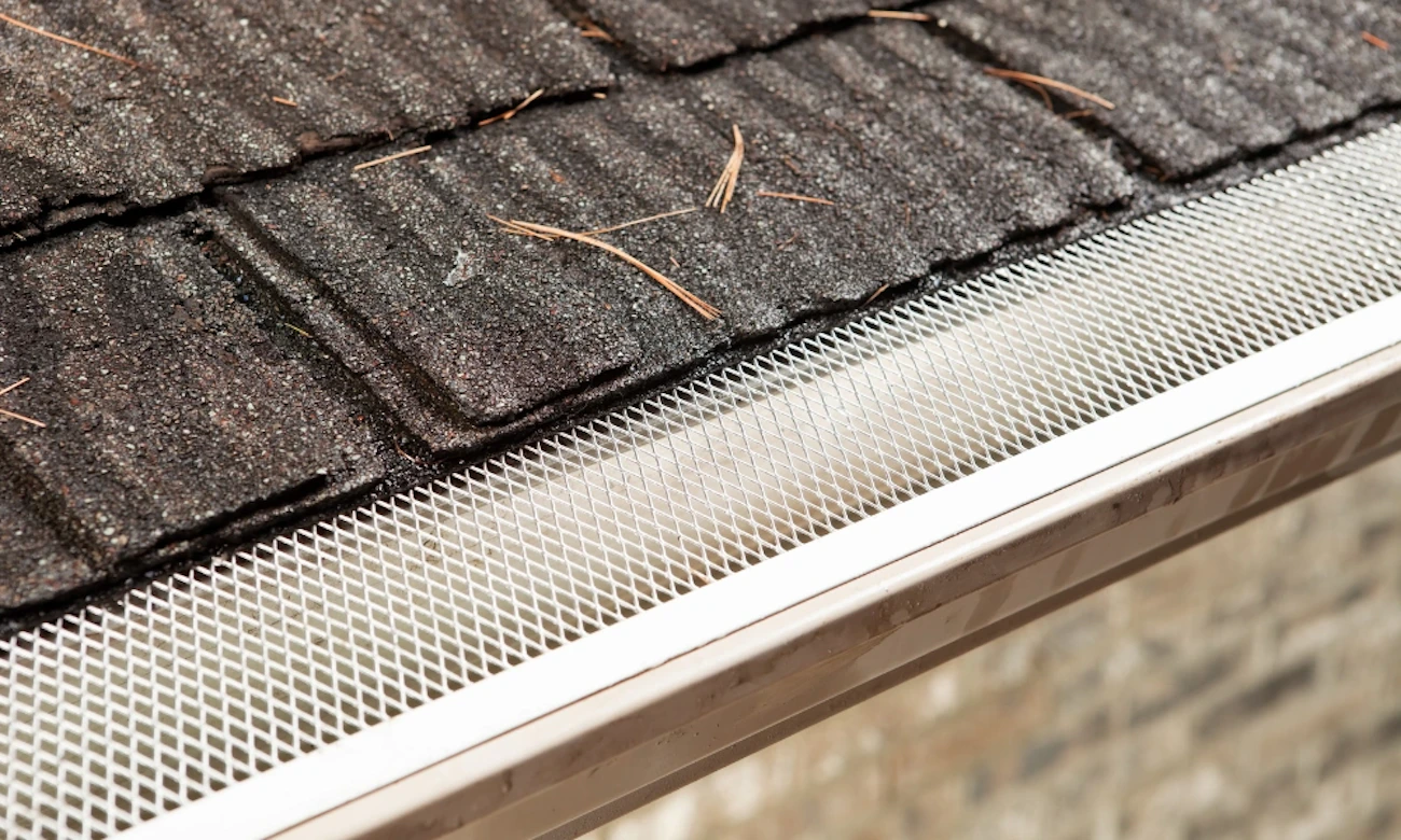 gutter guard installation