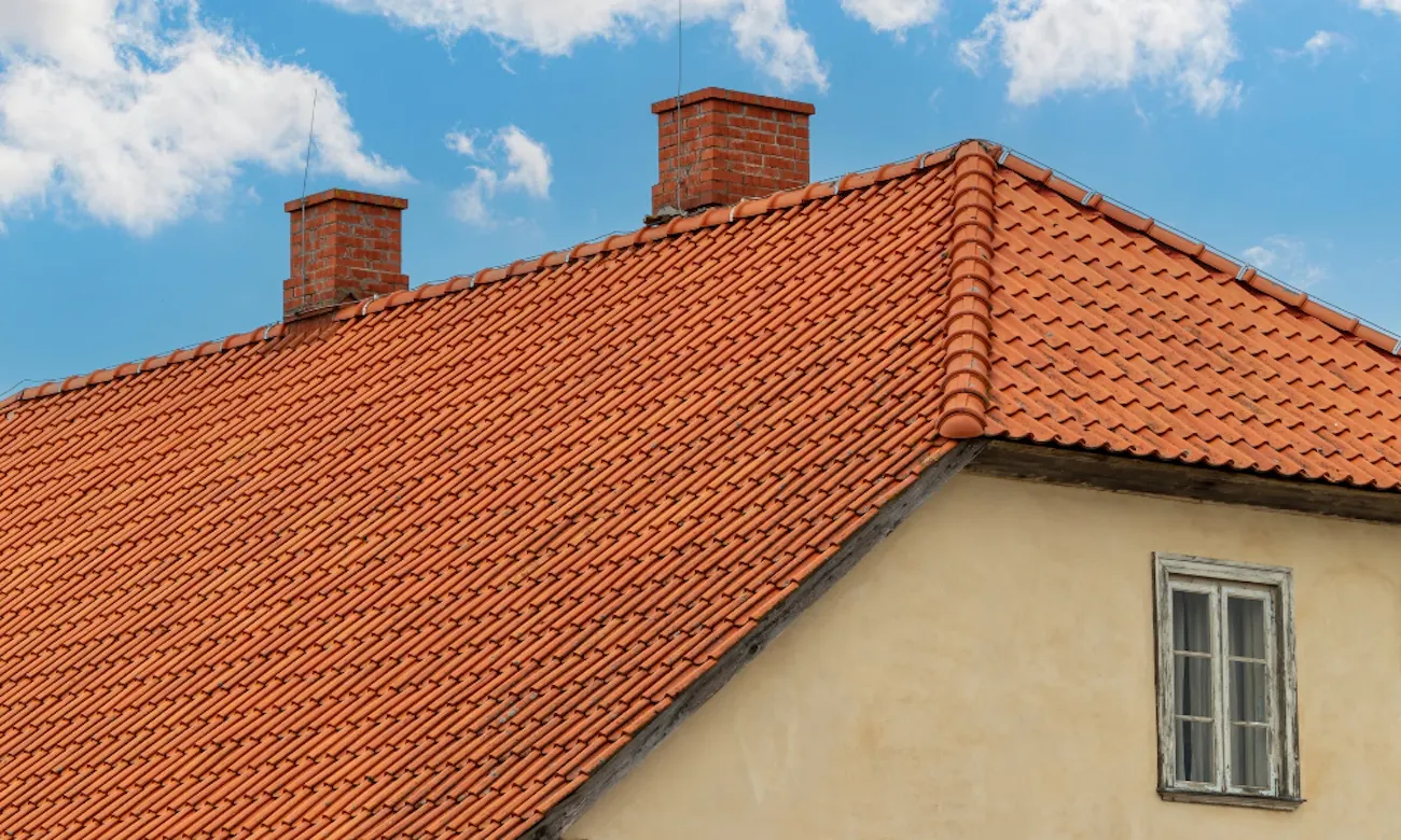 tile roofing work