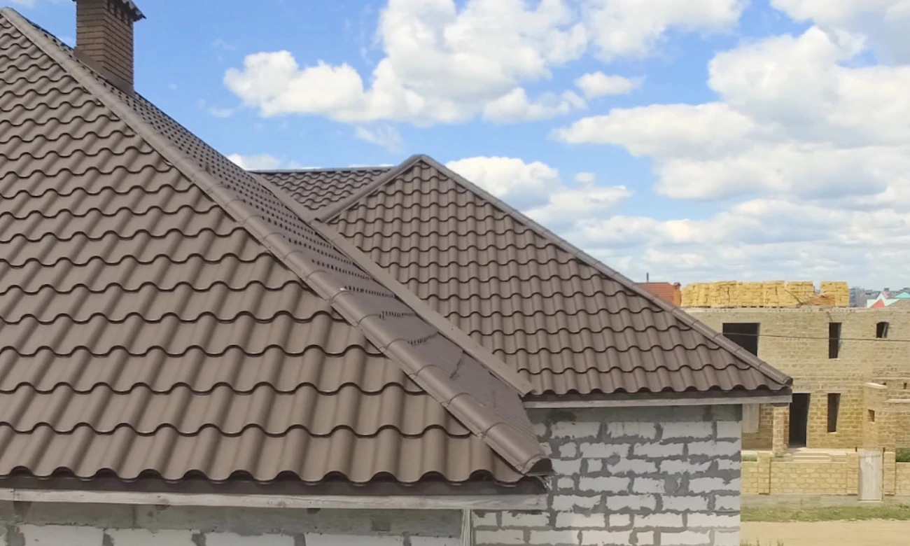 Metal roof replacement completed