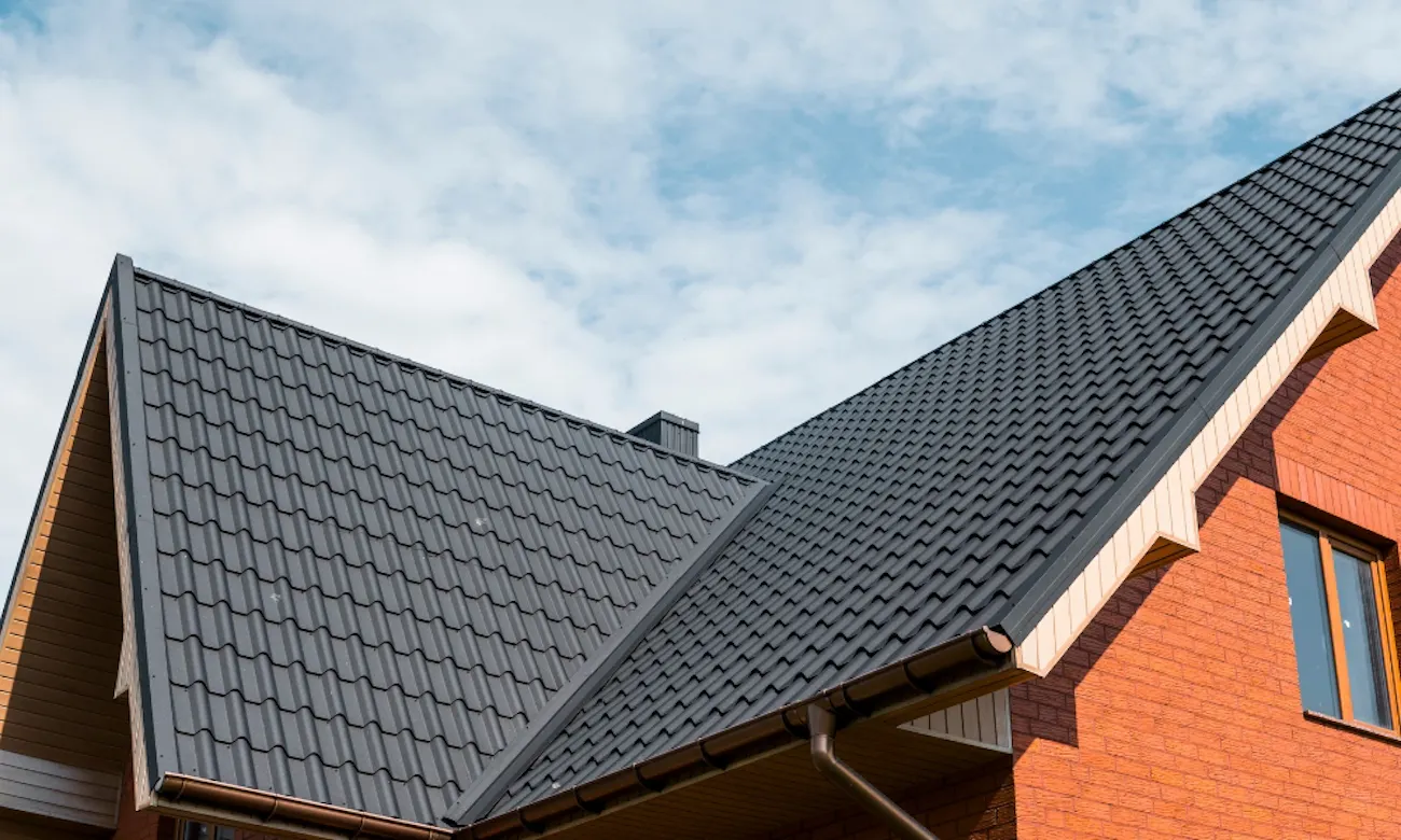 Metal roof replacement project