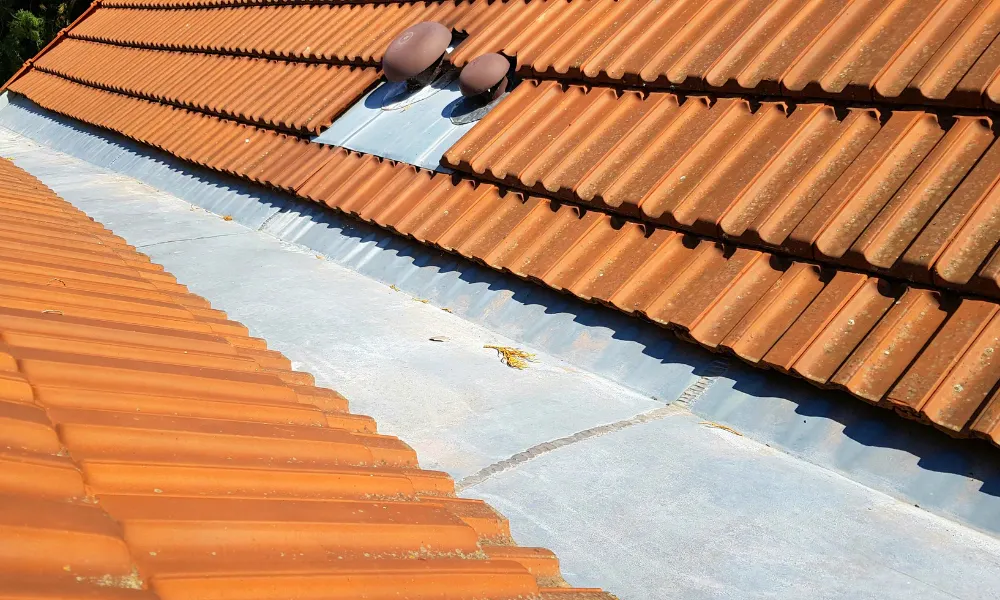 Tile roof replacement completed