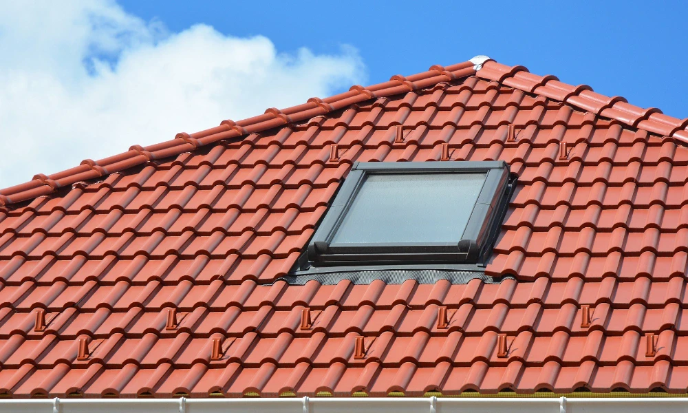Tile roof replacement project