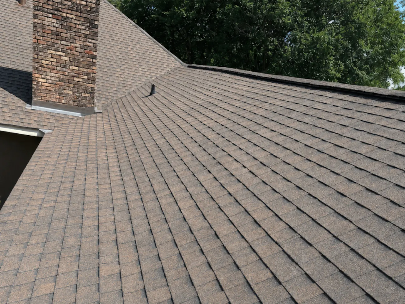 New shingle repair completed
