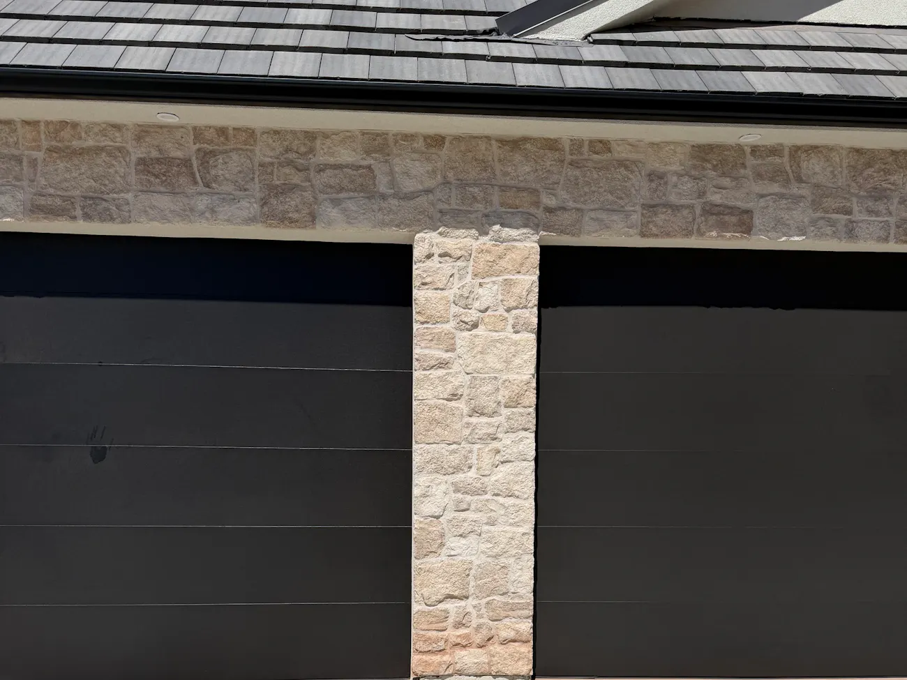 Stone siding