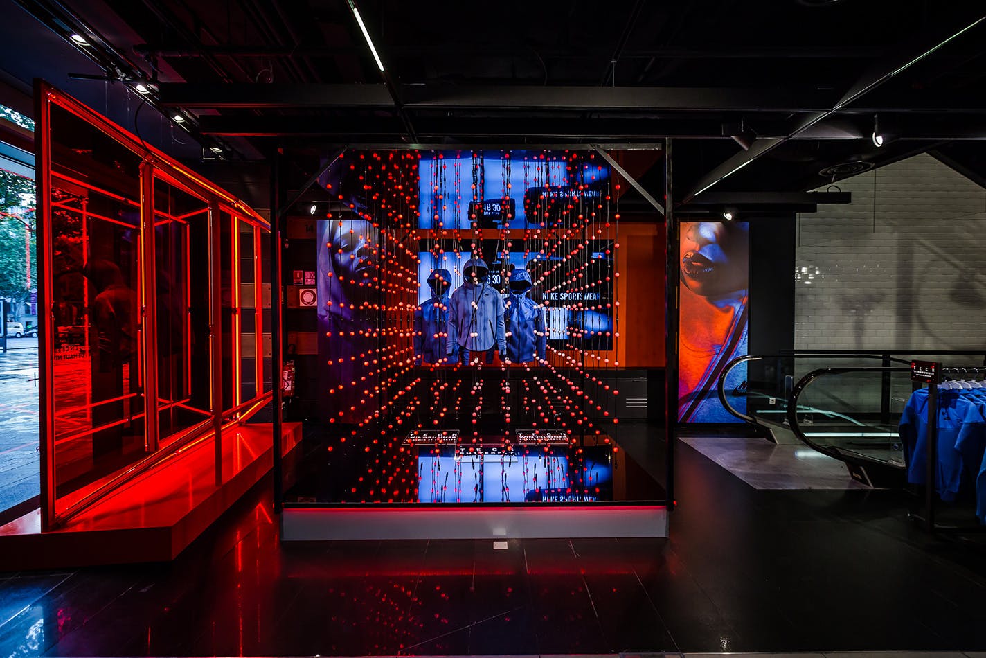 Nike retail design NSW