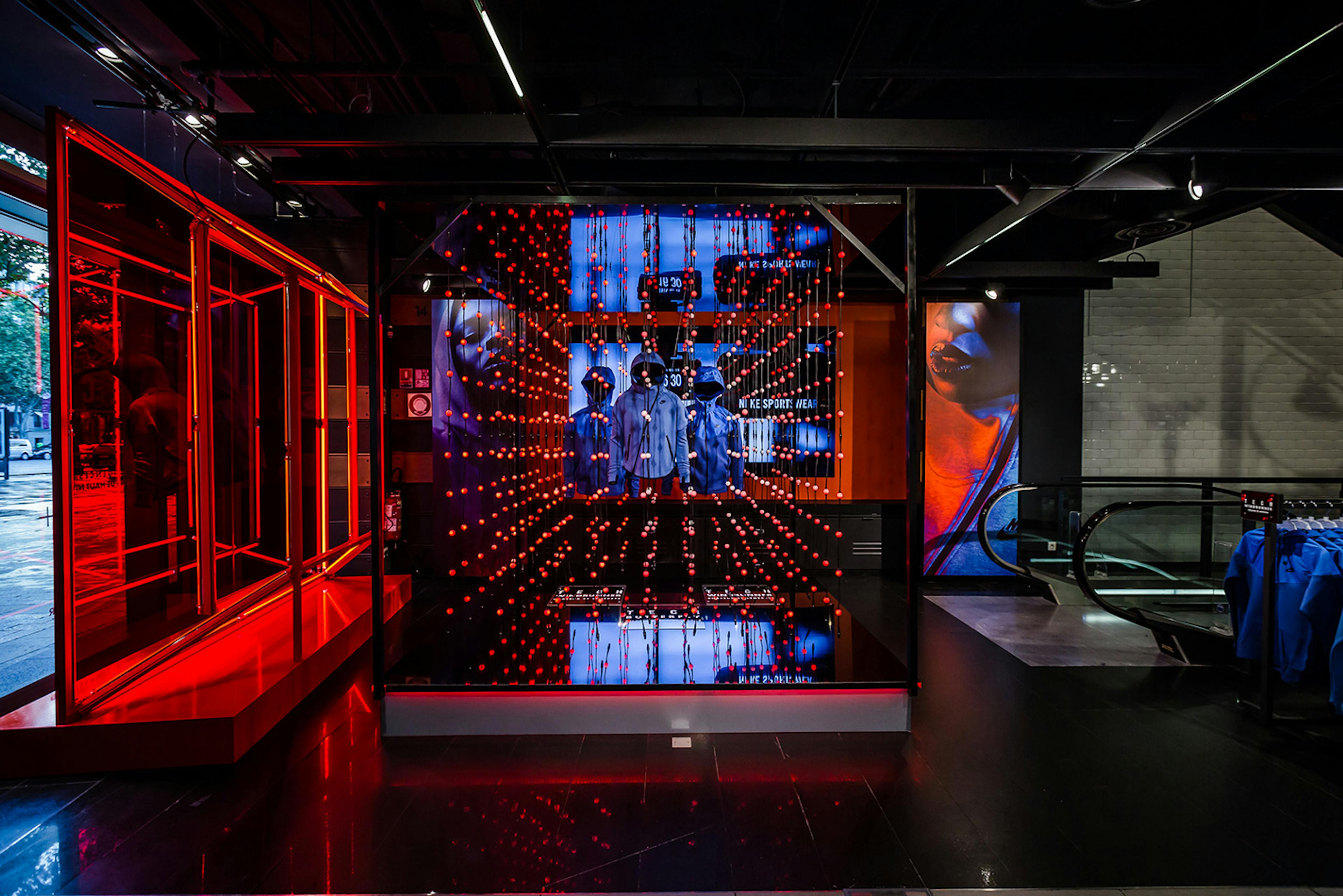 Nike retail design NSW