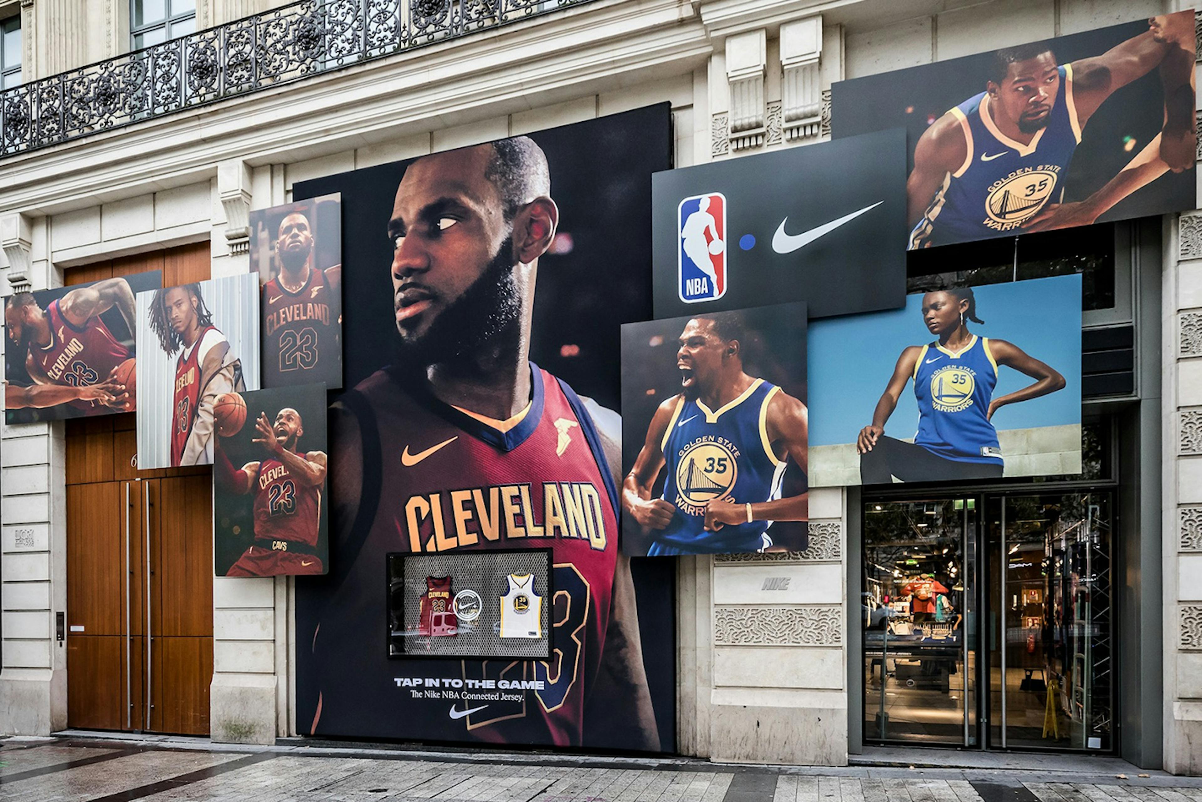 Nike retail design NBA