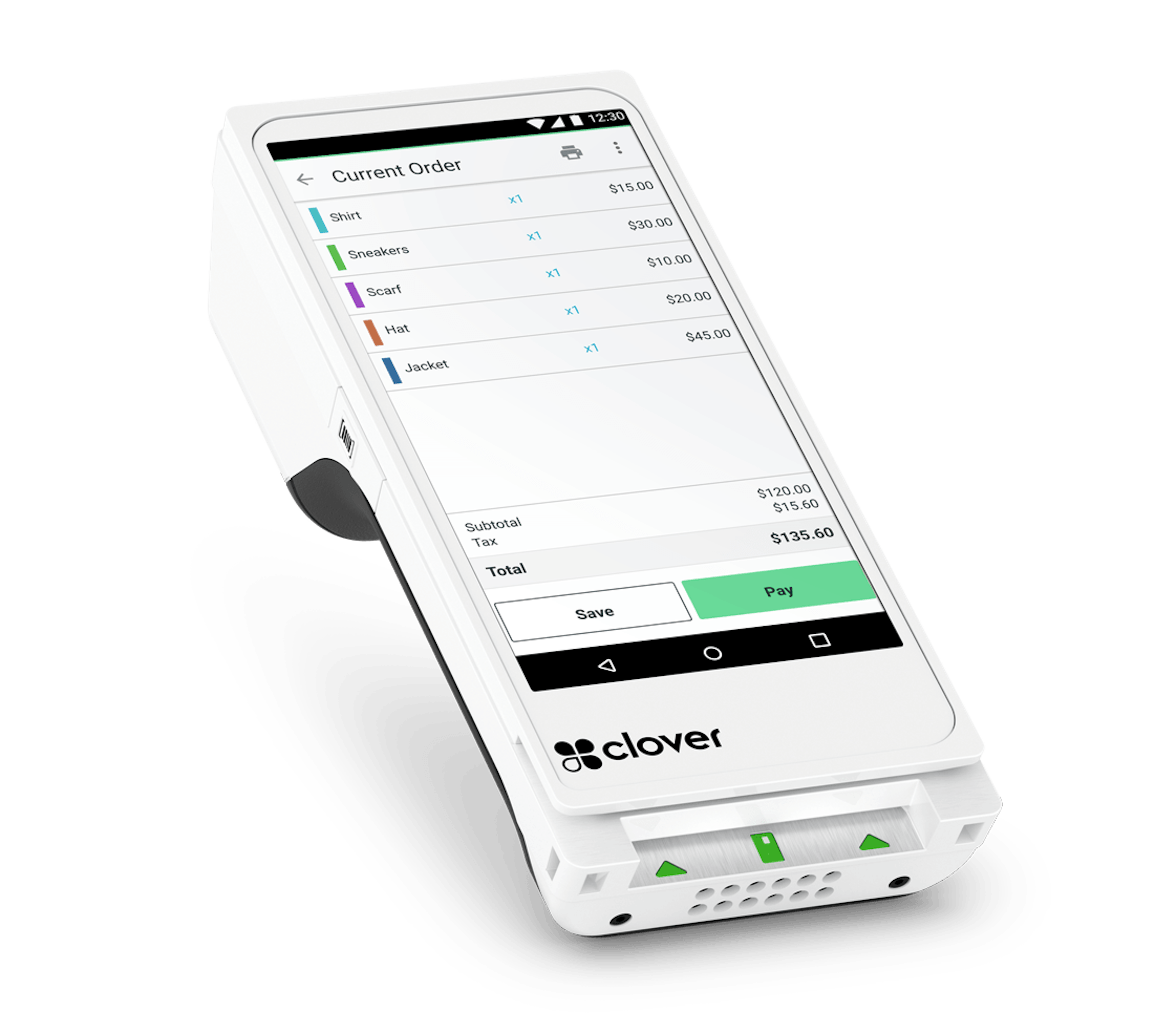 Clover Flex wireless terminal