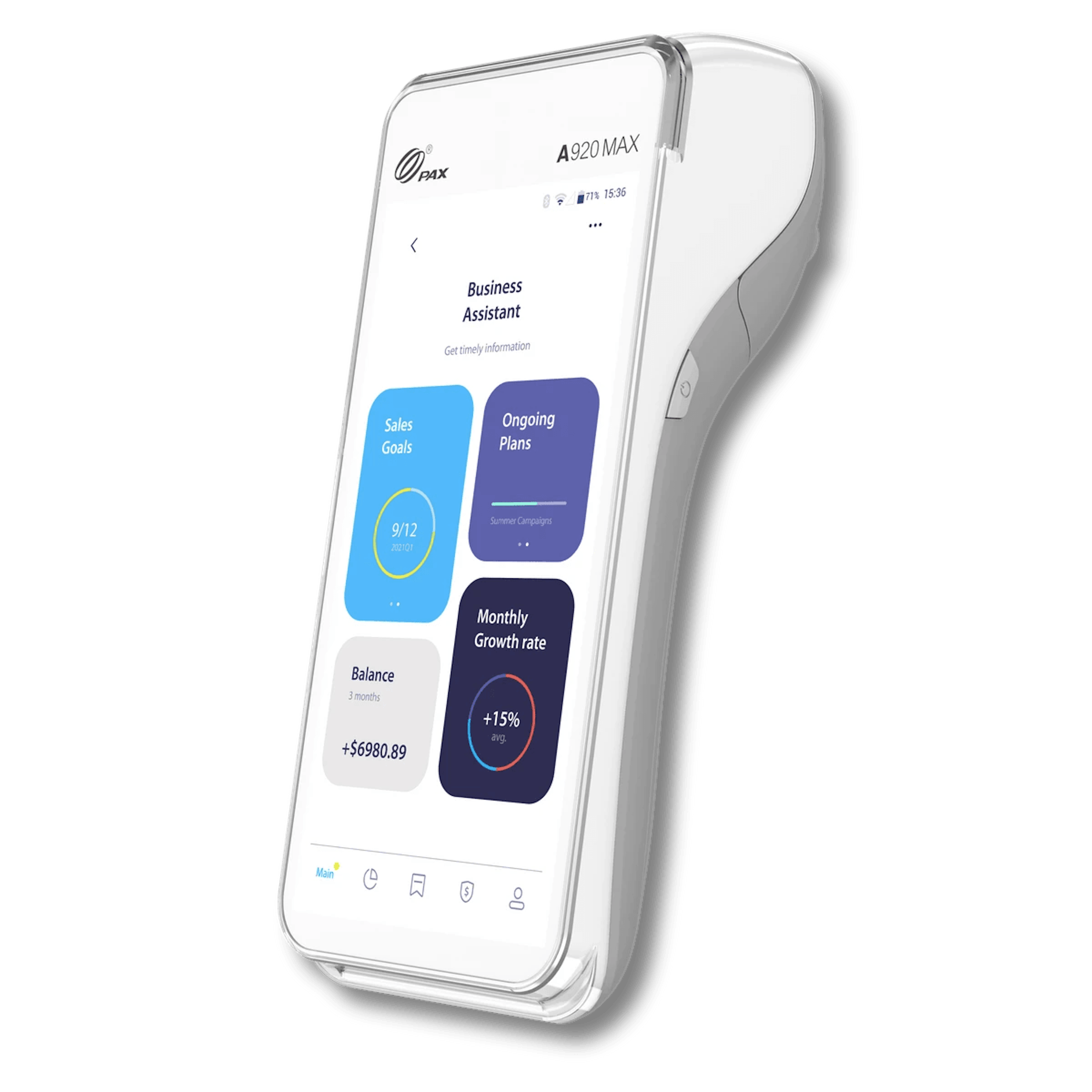 PAX wireless terminal